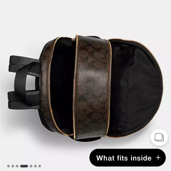 Large Court Backpack In Signature Canvas - Picture 4 of 9